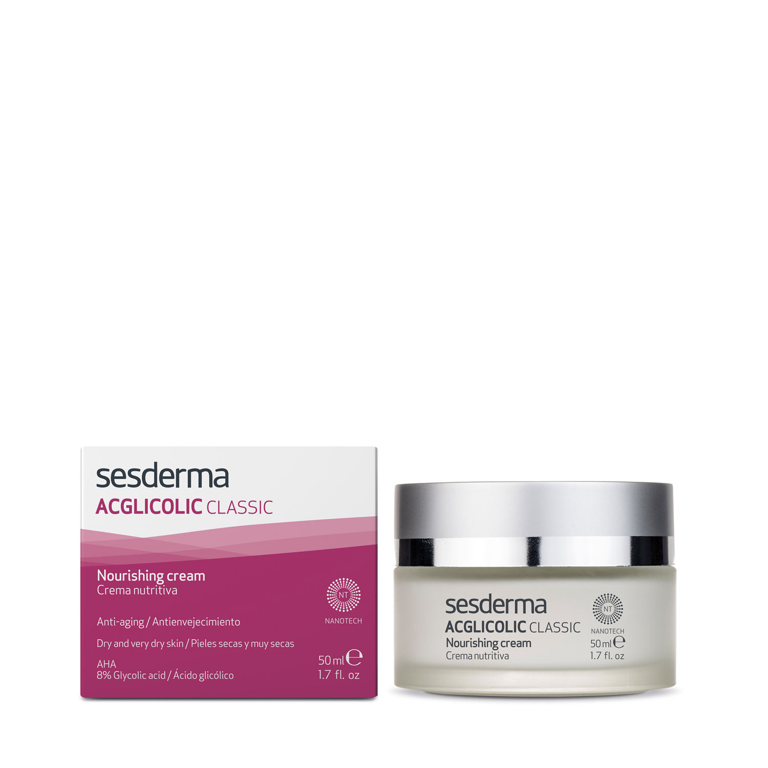 

Sesderma Acglicolic крем питательный с гликолевой кислотой 50мл