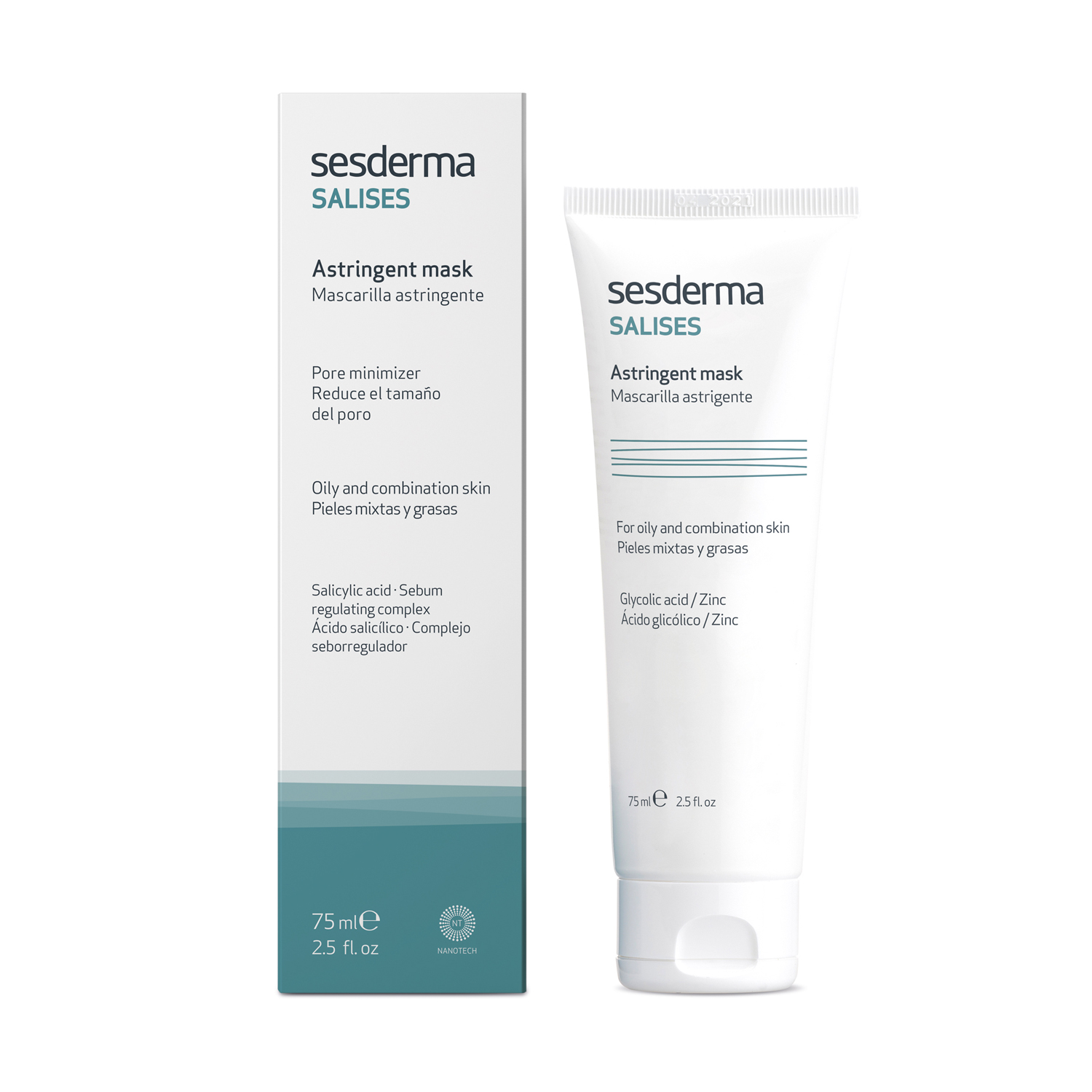 

Sesderma Salises вяжущая маска 75мл
