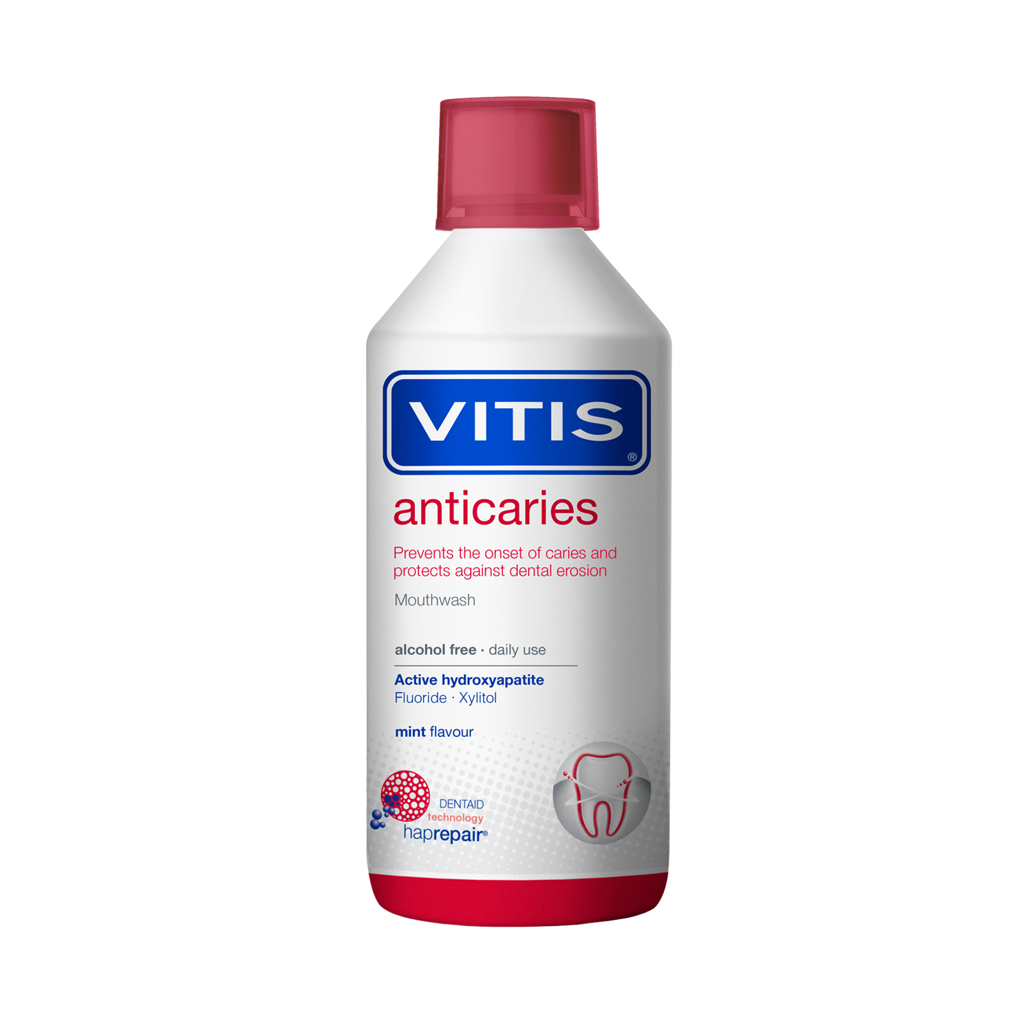 VITIS Ополаскиватель для полости рта Anticaries 500мл