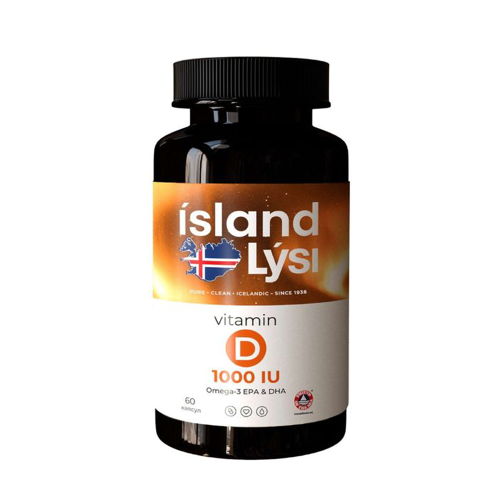 

Лиси рыбий жир из диких морских рыб Лиси омега-3 вит.Д капсулы № 60