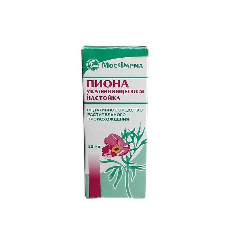 

Пиона уклоняющегося настойка флакон-капельница 25мл