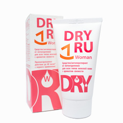 Драй Ру Вуман крем–средство антиперсп. от потоот. для всех типов женской кожи с ароматом свежести 50мл