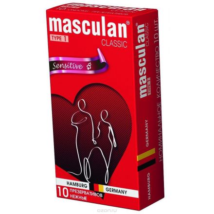 Маскулан презервативы нежные №10