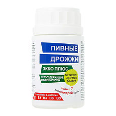 

Дрожжи пивные кальций таб. №100