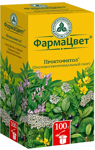 

Противогеморроидальный сбор 100г