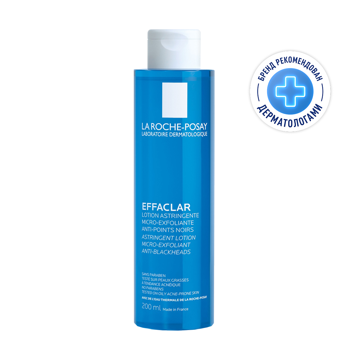 

Ля Рош-Позе Эфаклар Матирующий лосьон для сужения пор для жирной и проблемной кожи лица, против прыщей и акне 200мл