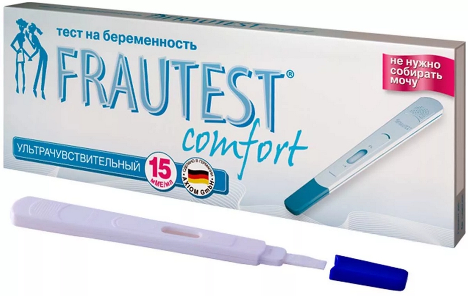 Фраутест Комфорт тест для опред.беременности кассета с колпачком тест на беременность фраутест комфорт в кассете с колпачком