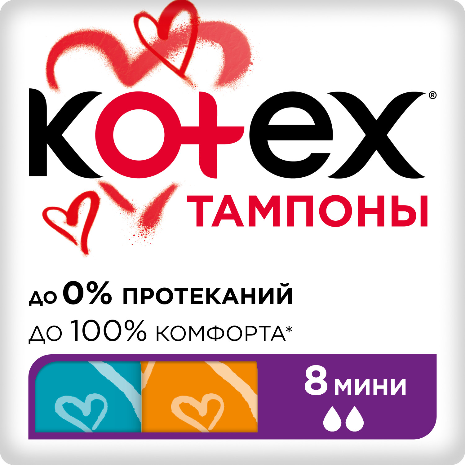 

Котекс тампоны мини №8