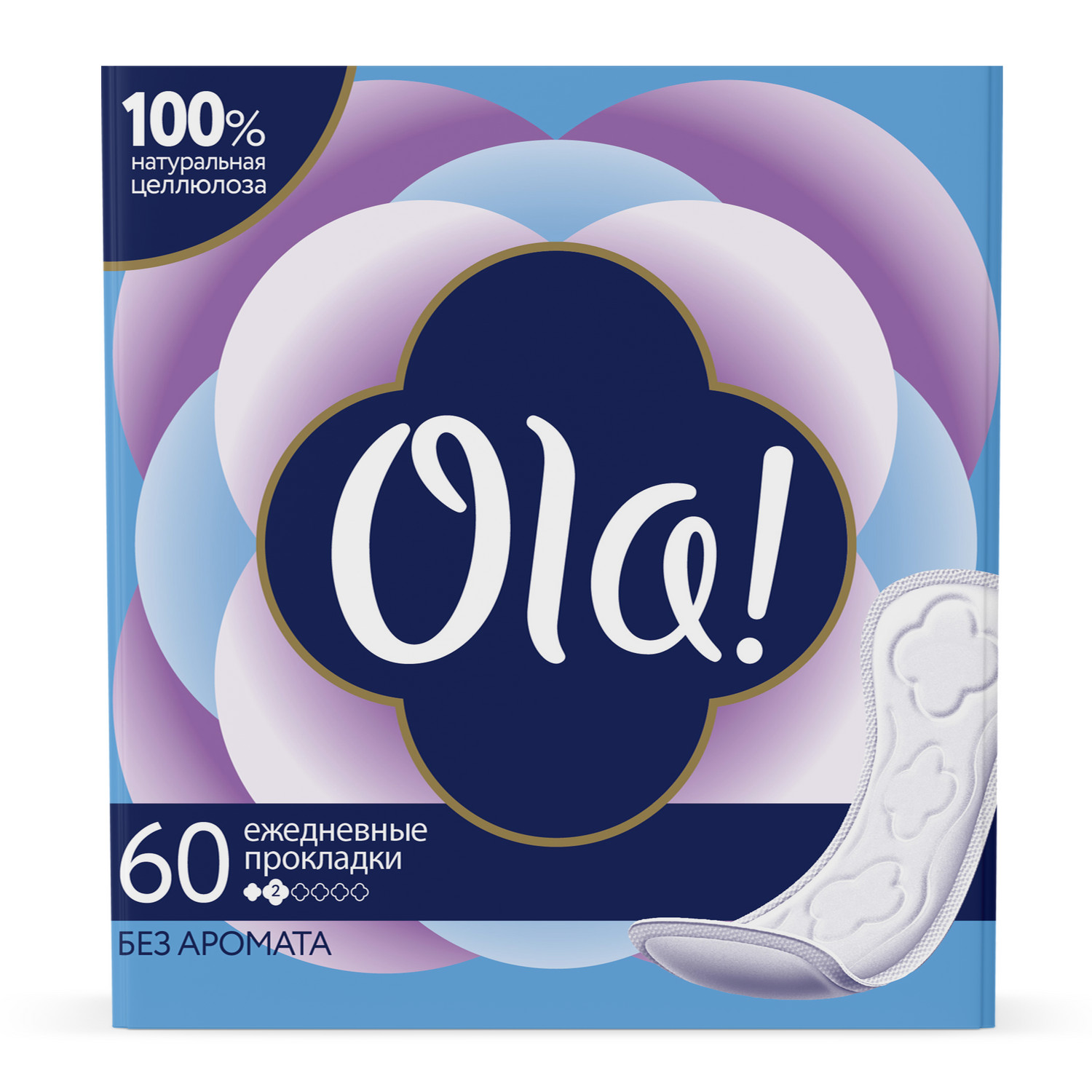

Ола прокладки ежедневные дейли №60