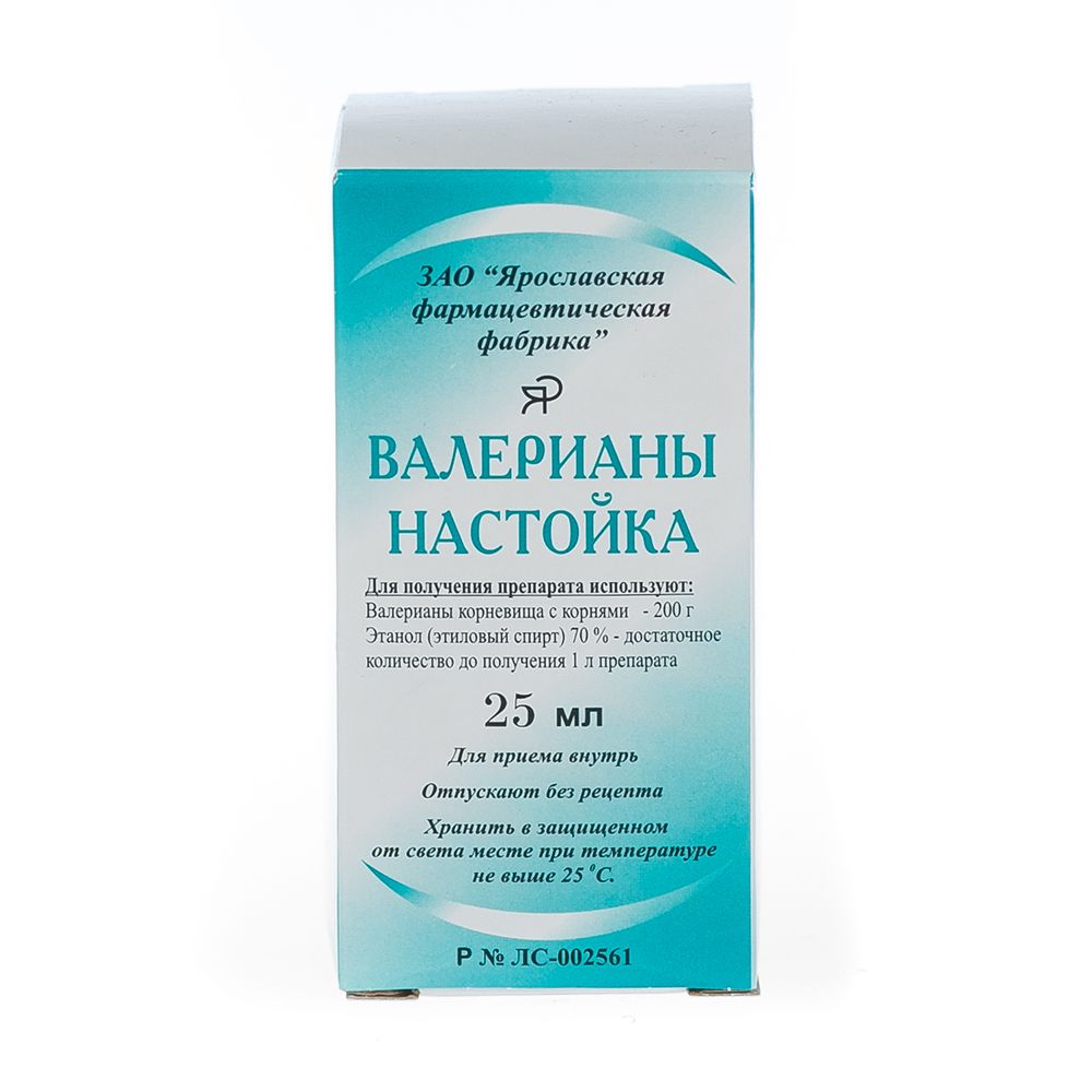 

Валерианы настойка 25мл