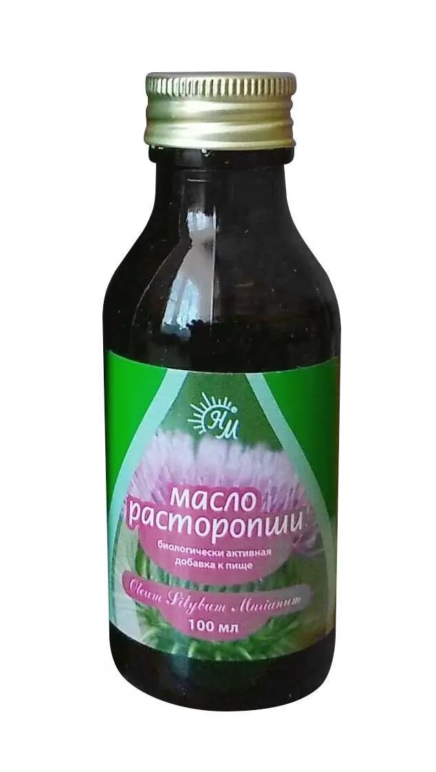 

Расторопша пищевое масло 100мл