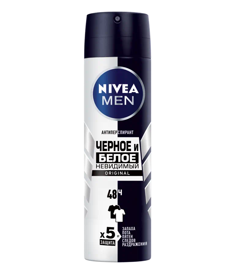 Купить Нивея фо Мен дезодорант-спрей Невидимый для черного и белого 150мл 82241, Beiersdorf AG