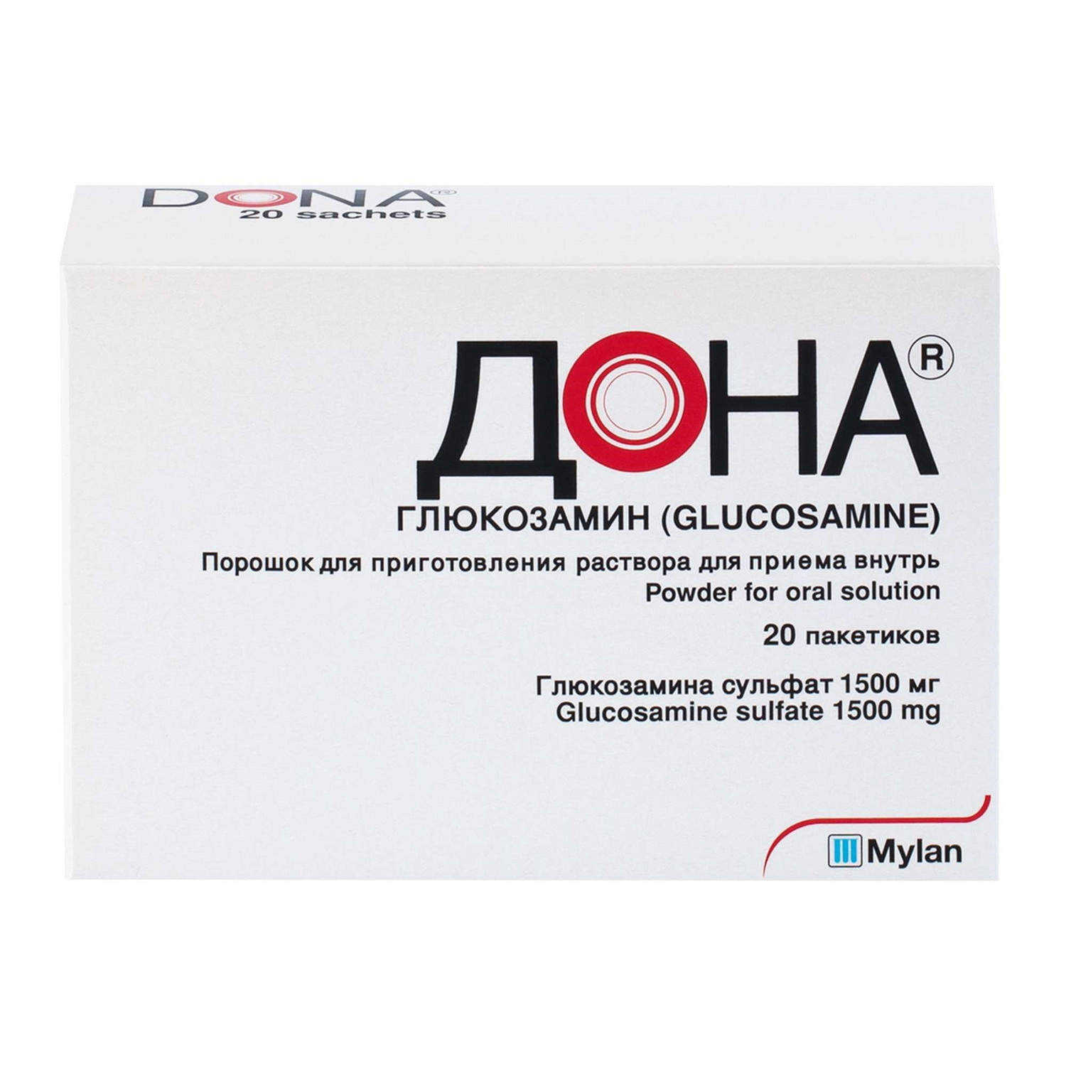 

Дона порошок 1500мг №20