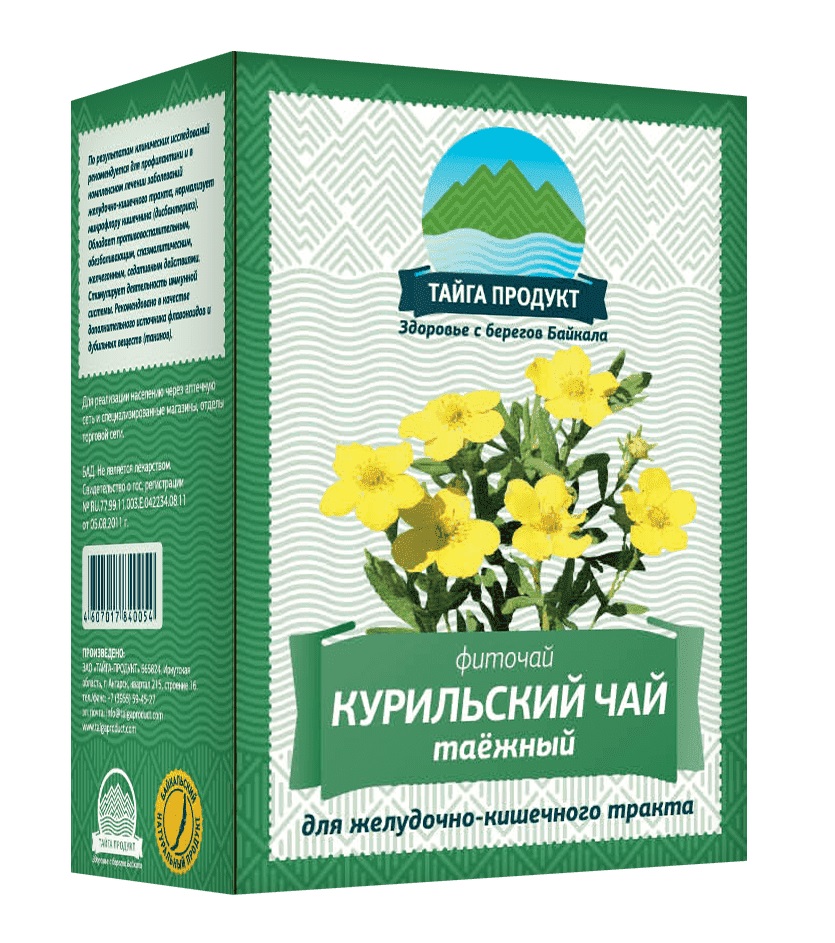 Тайга-Продукт фиточай Курильский чай таежный 50г