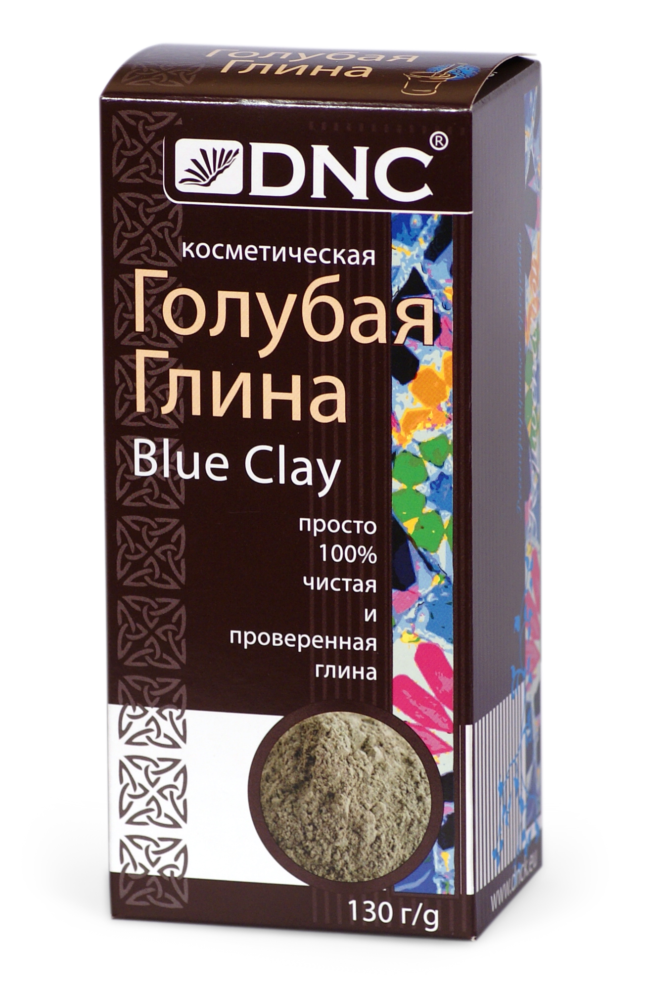 ДНЦ глина косметическая голубая 130г