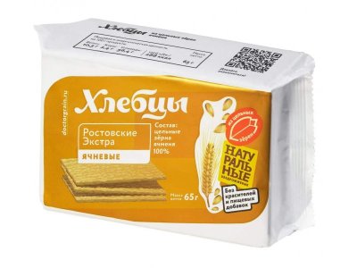 

Ростовские хлебцы Экстра яичные 65г