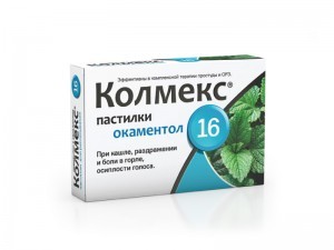 

Колмекс окаментол эвкалипт паст. №16