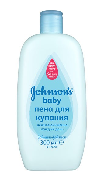 

Джонсонс Беби пена д/купания 300мл