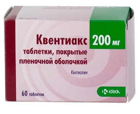 

Квентиакс таб. 200мг №60