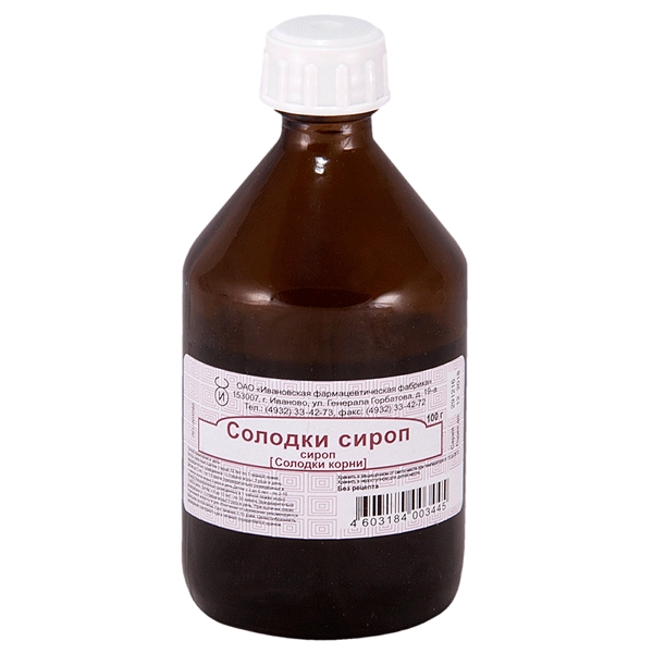

Солодкового корня сироп 100г