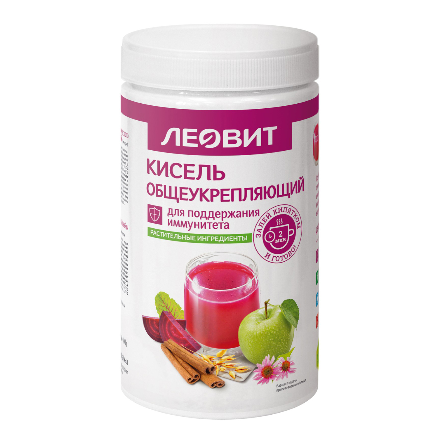 Леовит кисель Общеукрепляющий 400г 838₽