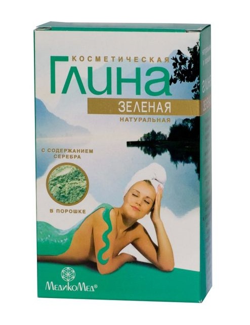 

Глина косметическая зеленая 100г