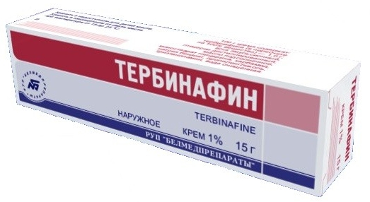 Тербинафин крем 1% 15г тербинафин крем 1 % туба 15 г