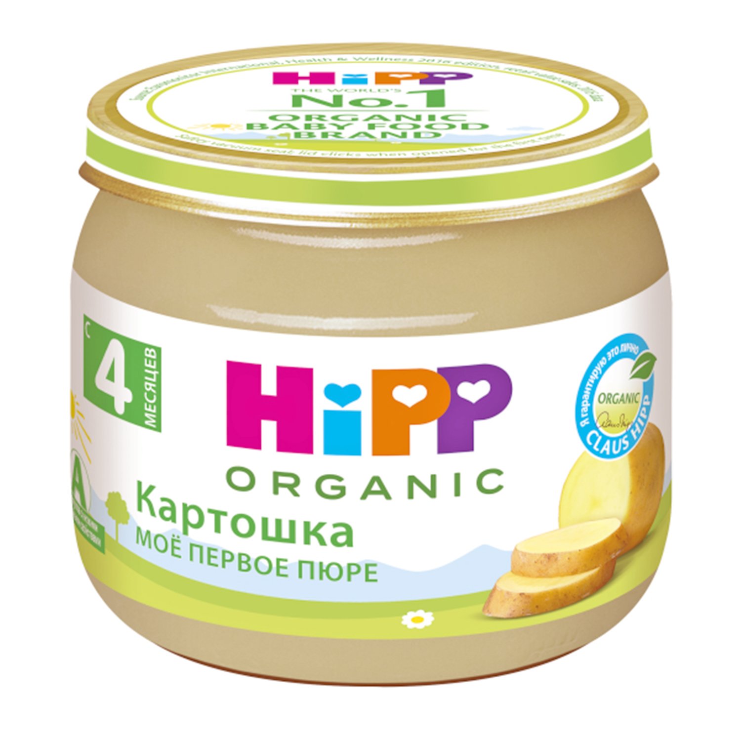 

Хипп пюре картофель от 4мес. 80г
