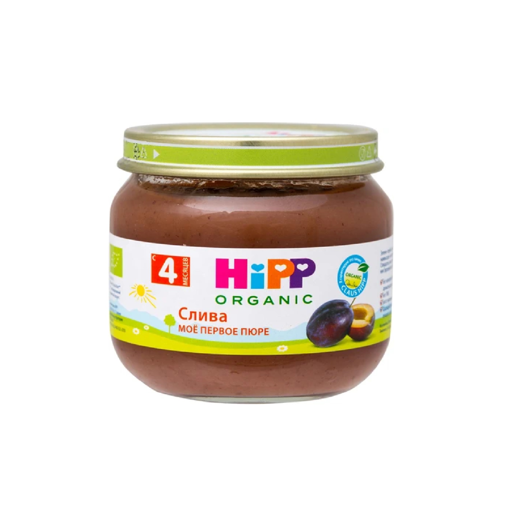 

Хипп пюре слива от 4мес. 80г