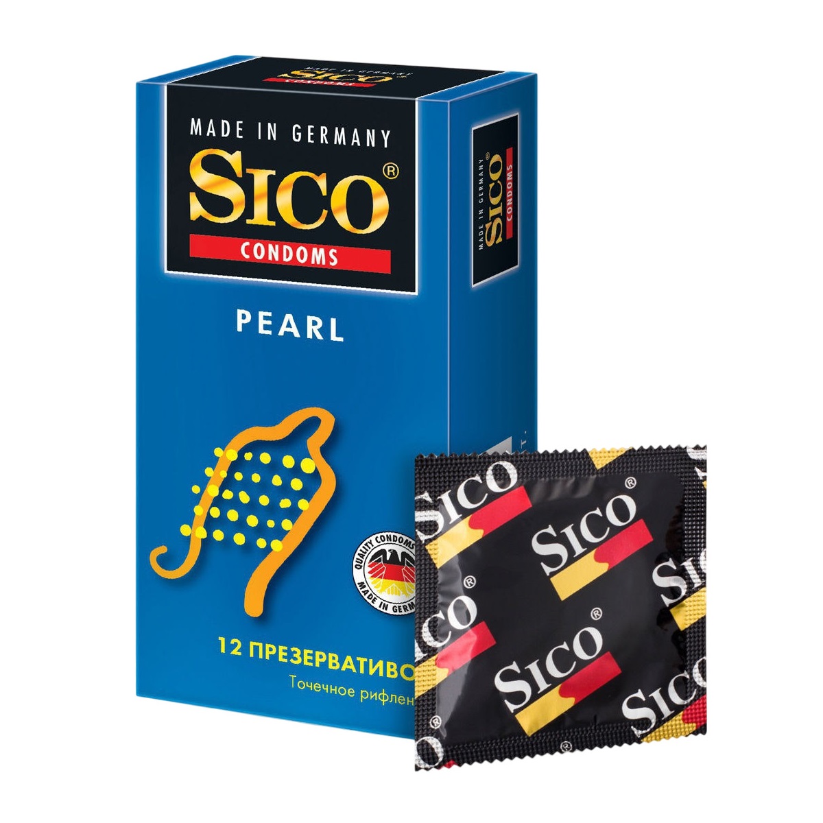 Сико презервативы Перл точечное рифление 12 702₽