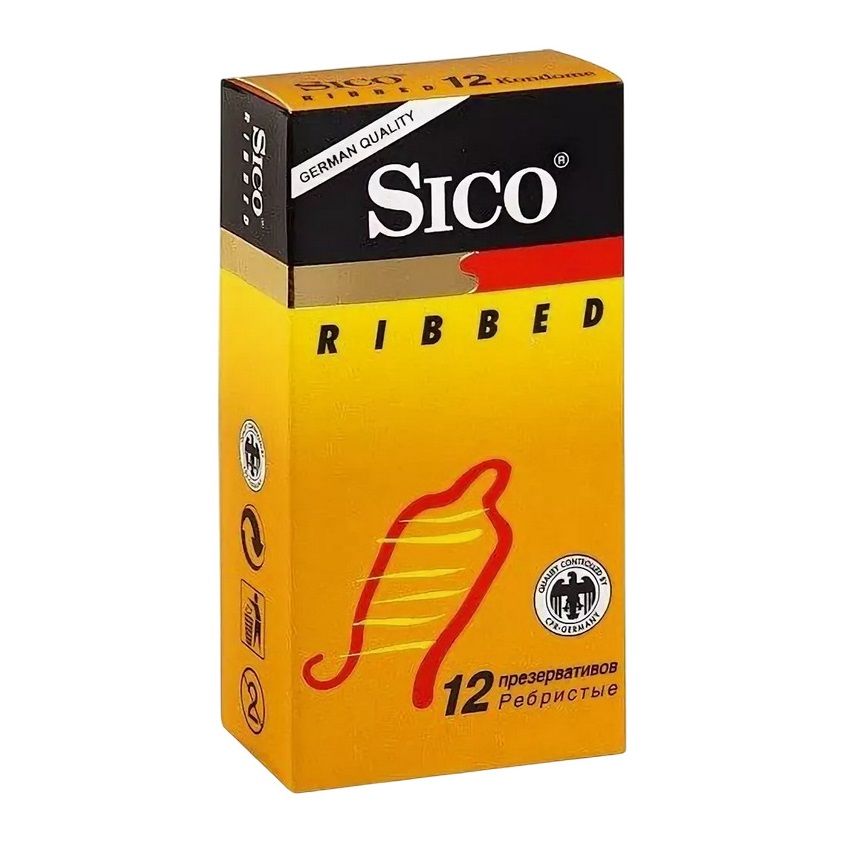 Сико презервативы Риббед ребристые 12 515₽
