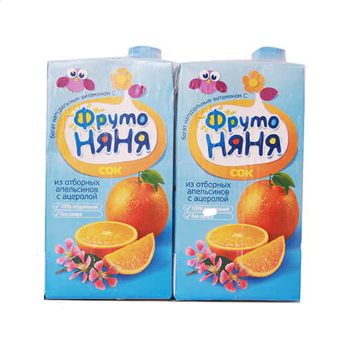 ФрутоНяня сок апельсин/ацерола 500мл