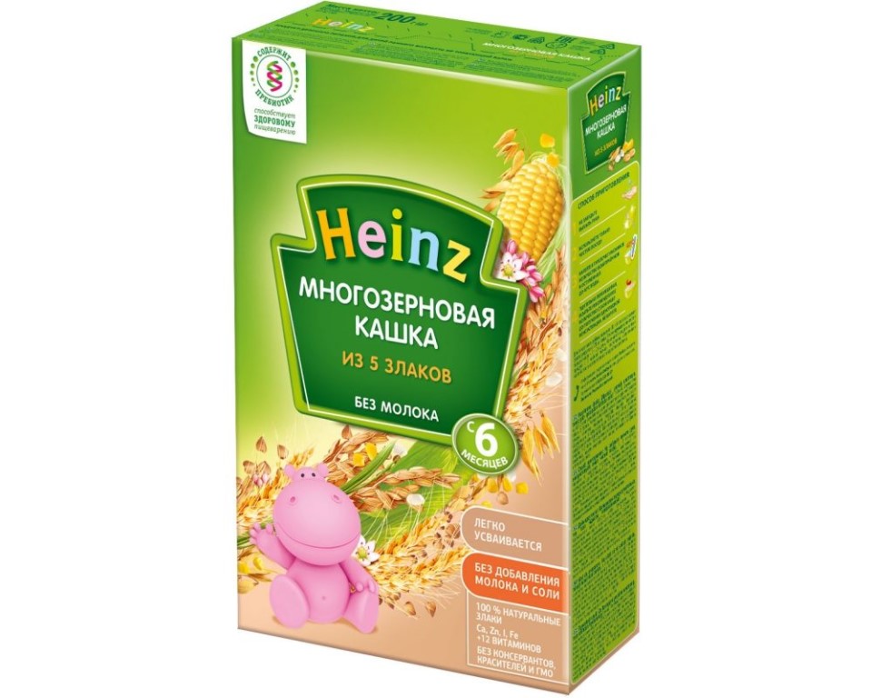

Хайнц каша 5злаков 200г