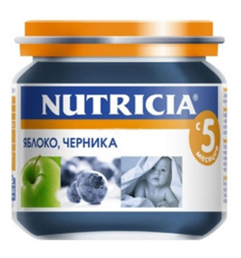 

Нутриция пюре яблоко/черника 125г