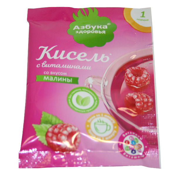 

Азбука Здоровья кисель Киселек Валетек вкус малины 20г