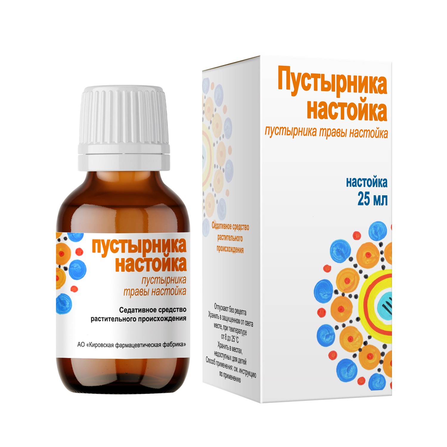 

Пустырника настойка 25мл