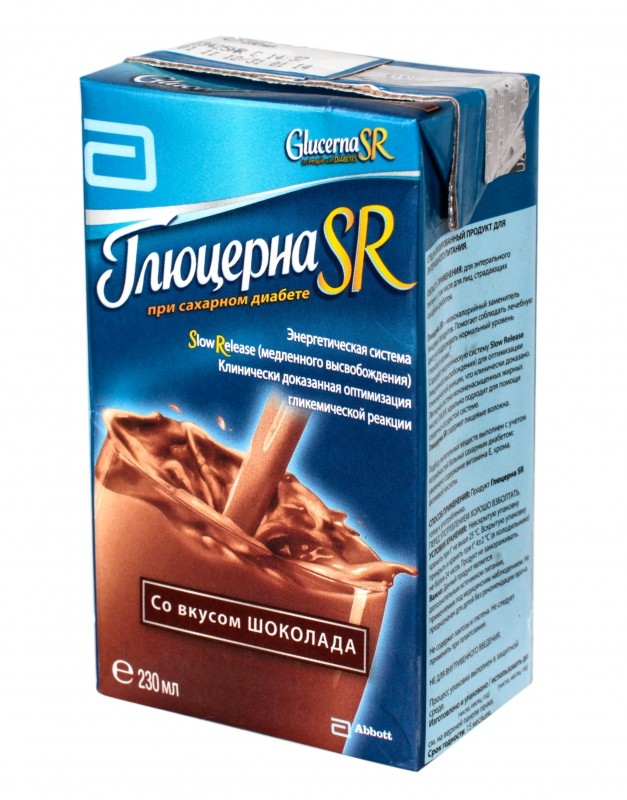 Глюцерна SR шоколад 230мл