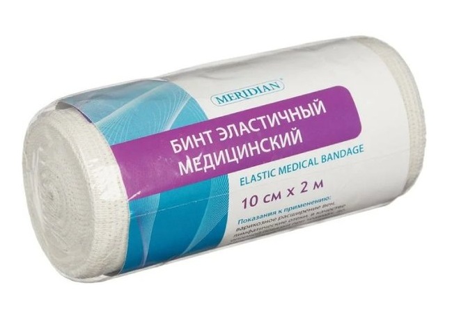 

Меридиан бинт эластичный 10смх2м