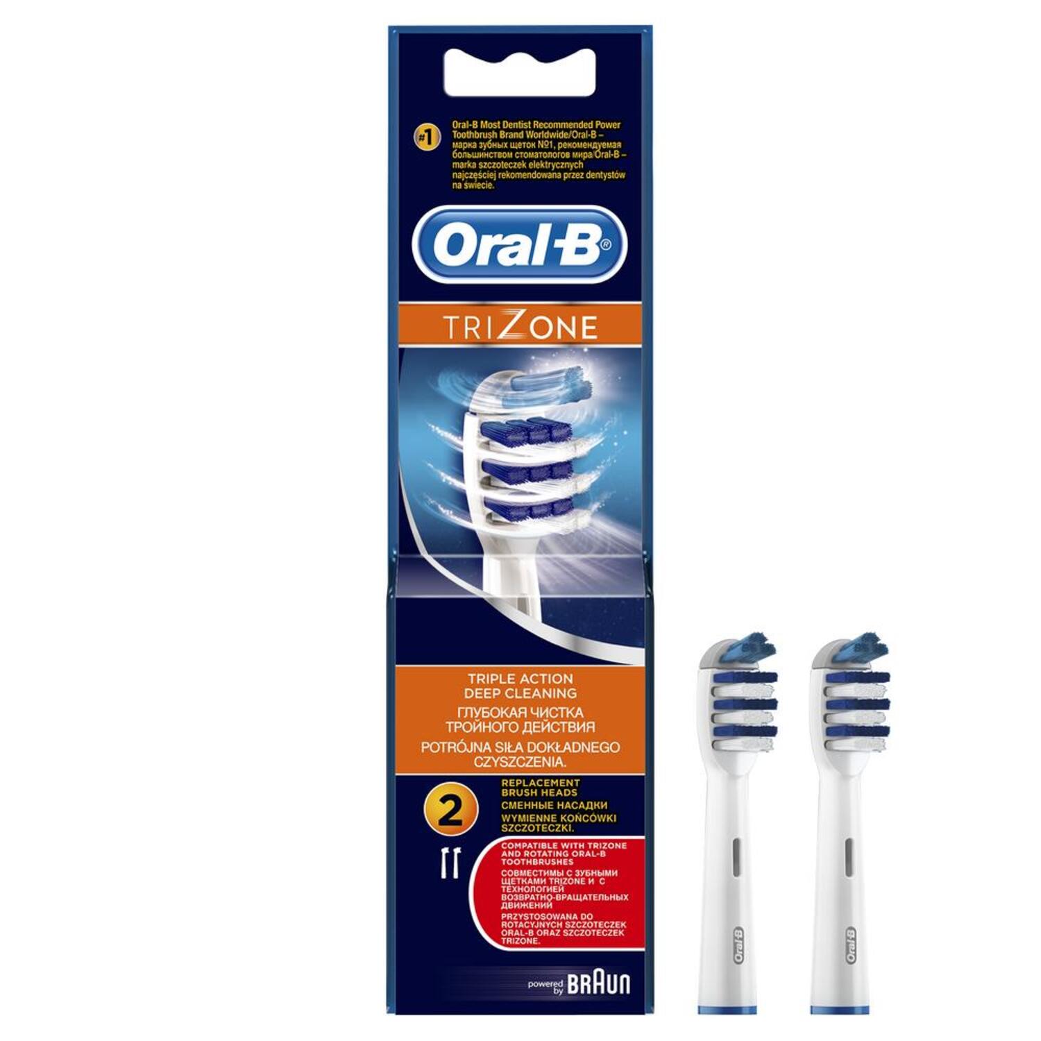 Орал-Б насадка Тризон д/электрической зубной щетки №2 ЕВ30