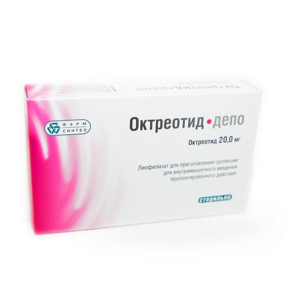 

Октреотид-депо лиоф.д/сусп.д/в/м введ.пролонг. 20мг №1