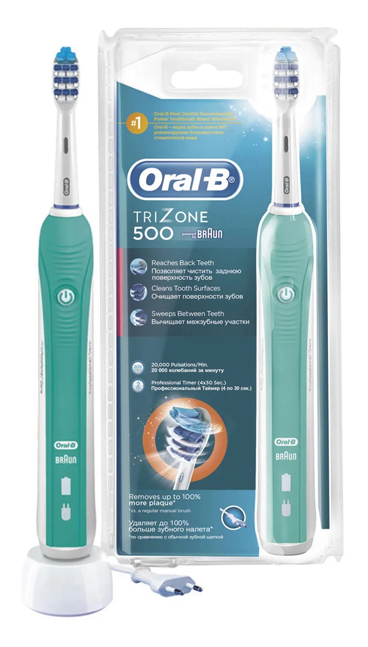 Орал-Б щетка зубная Тризон  электрическая 500/D16