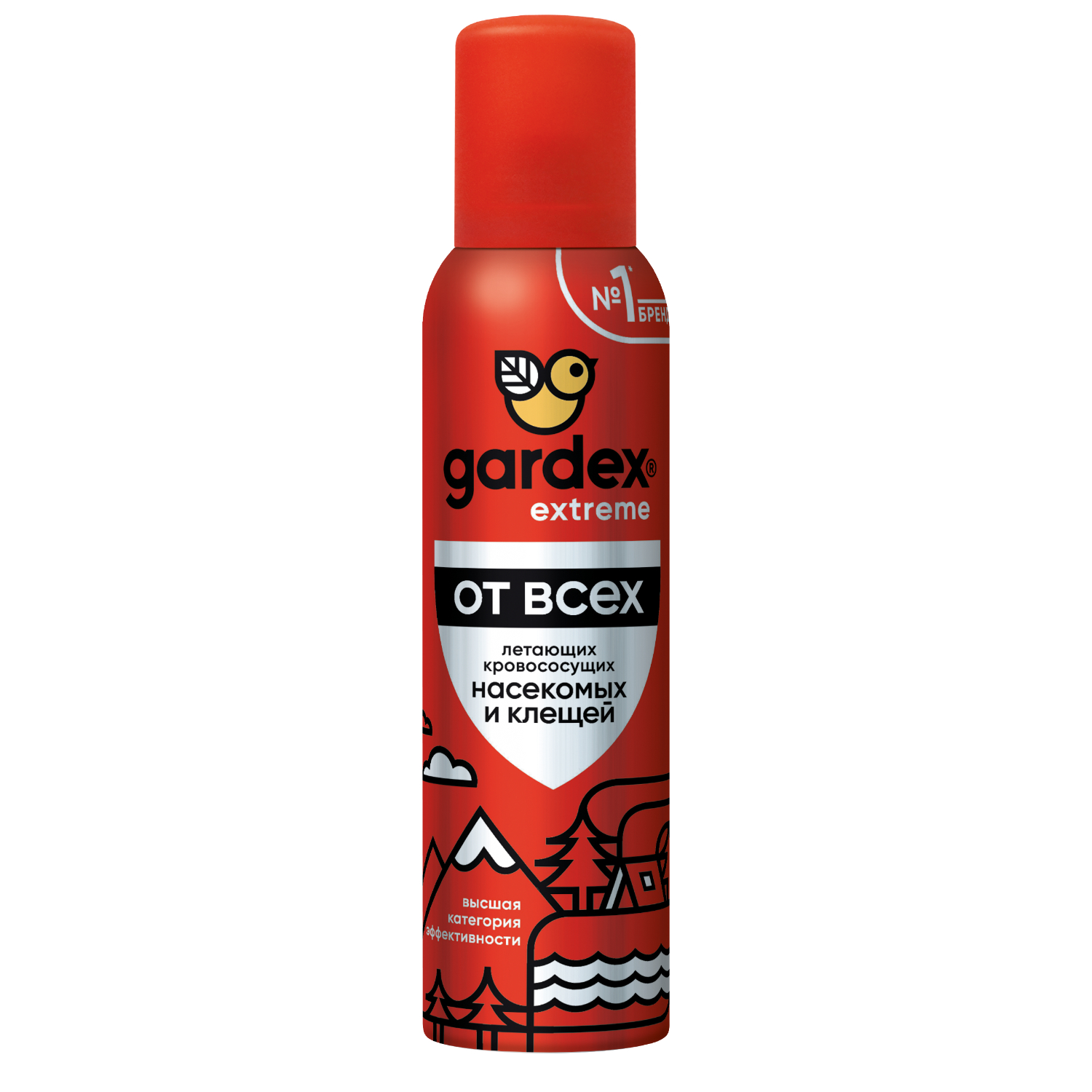 

Гардекс аэрозоль Экстрим от всех летающих кровососущих насекомых клещей 150мл