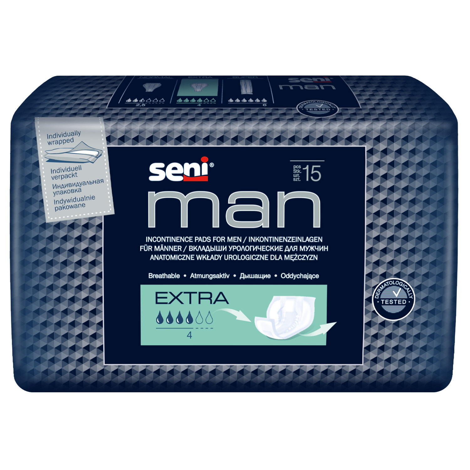 Сени вкладыши Актив урологические для мужчин 15 270₽