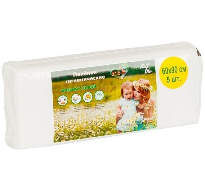 Пеленки впитывающие Minimax р.60х90см N5