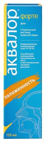 

Аквалор форте спрей наз. 125мл