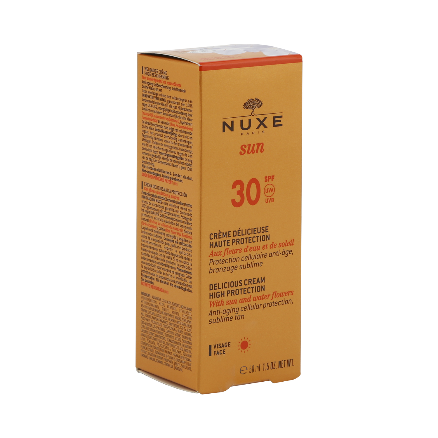 

Нюкс Сан крем д/лица высокая степ. защиты SPF30 50мл 006036