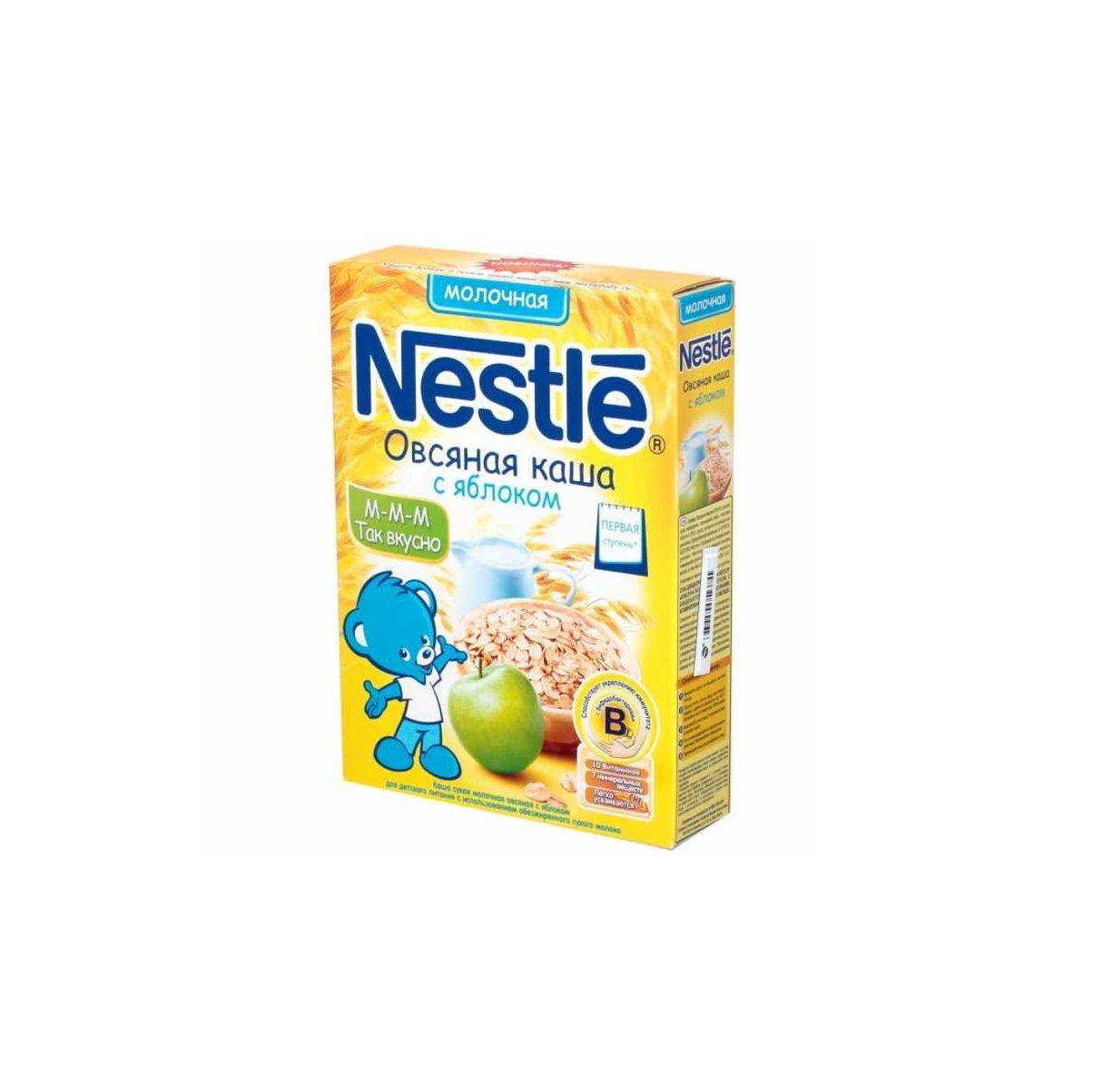 Nestle каша молочная овсяная с яблоком 250 г