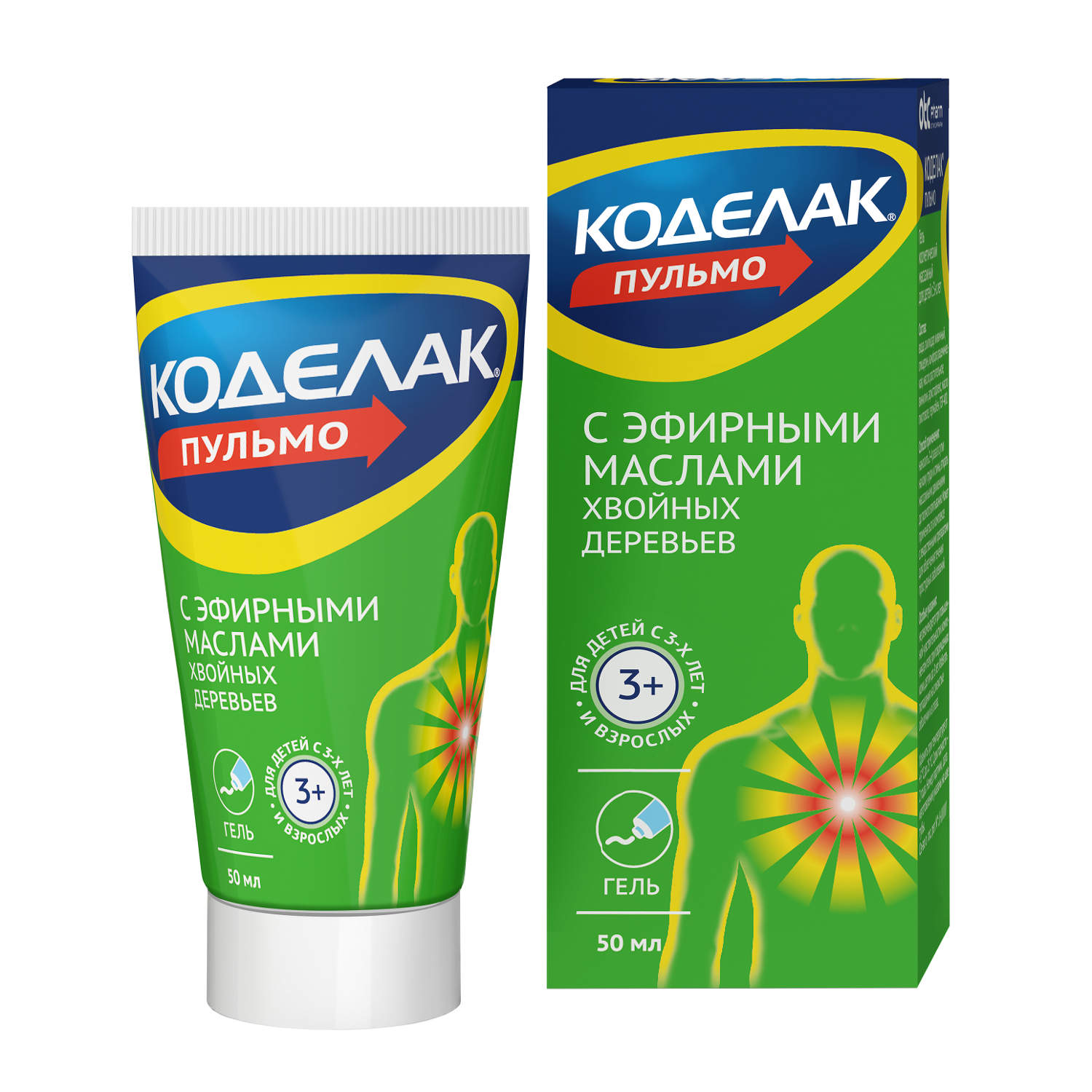 

Коделак Пульмо гель д/тела согревающий 50мл