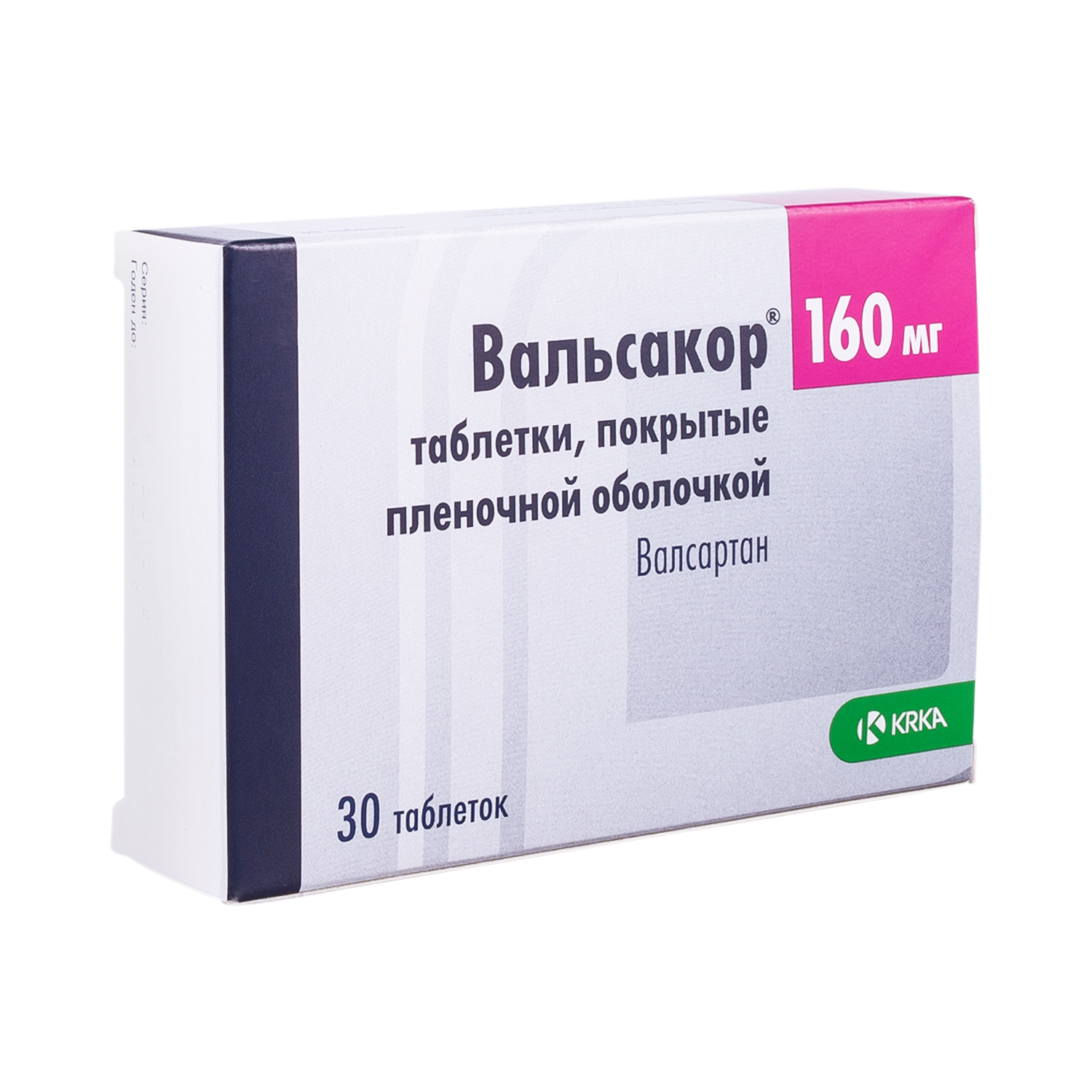 Вальсакор таб.п/о 160мг №30