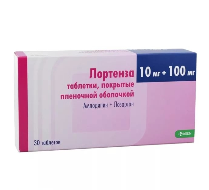 

Лортенза таб.п/о 10мг/100мг №30